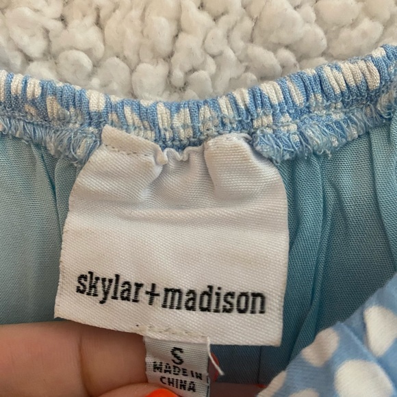 Blue and white dress - Picture 3 of 5